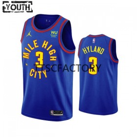 Dječji NBA Dres Denver Nuggets NahShon Hyland 3 Jordan 2022-23 Statement Edition Royal Swingman